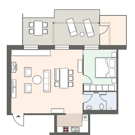 Διαμέρισμα Alte Schule Porrendeich Westerhever